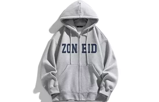 ZONEiD Толстовка унисекс, Хизер Грей