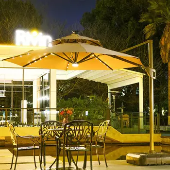 Зонтик во дворе Jingdian Guangnian темно-зеленый квадрат 2525 метров (с резервуаром для воды на 260 кошек)