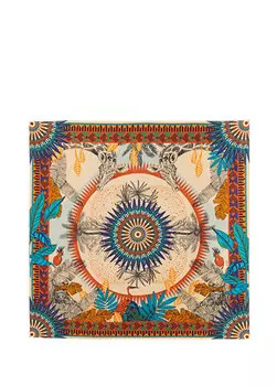 Zoulou средний бежевый женский шарф Wild