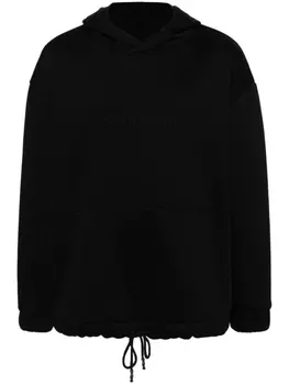 ZSIGMOND худи Essence с вышитым логотипом, черный