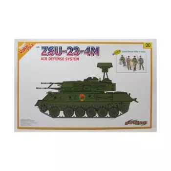 ЗСУ-23-4М ЗСУ-23-4М в составе Советских мотострелковых войск, Cyber-Hobby Models - Orange Box Series - Tanks & Other Military Vehicles (1:35)