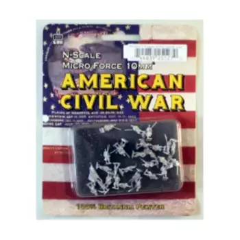 Зуав с Фесом - США и CSA, Micro Force American Civil War Figures - Infantry (10mm)