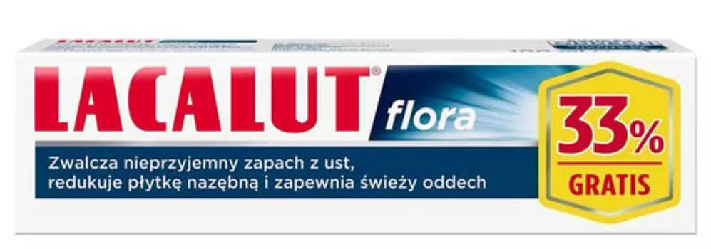 Зубная паста, 100мл Lacalut Flora, Zdrovit