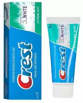 Зубная паста, 3d Белый, 50мл Crest