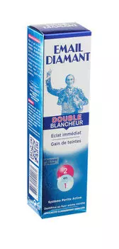 Зубная паста, 75 мл Email Diamant, Double Blancheur