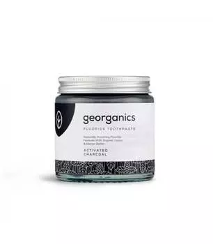 Зубная паста, активированный уголь, минеральная, с природным фторидом, 60 мл Georganics