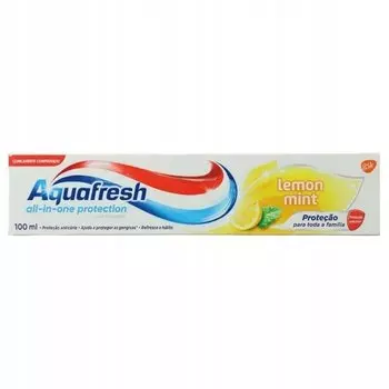 Зубная паста Aquafresh All in One Protection с лимоном и мятой 100 мл Inna marka