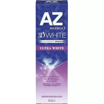 Зубная паста Az Ultrawhite 3D 65мл, Az Ricerca