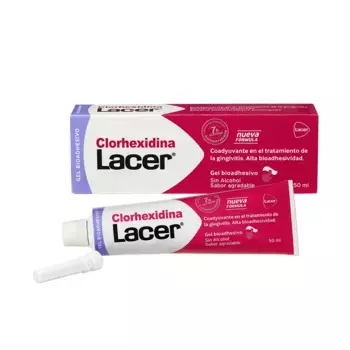Зубная паста Clorhexidina gel dental bioadhesivo Lacer, 50 мл.