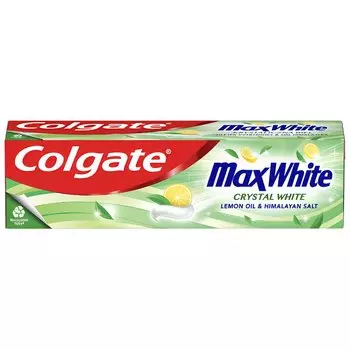 Зубная паста Colgate Max White Crystal Fresh соль и лимон 75 мл