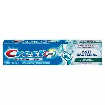 Зубная паста Crest Premium Plus антибактериальная 198 г