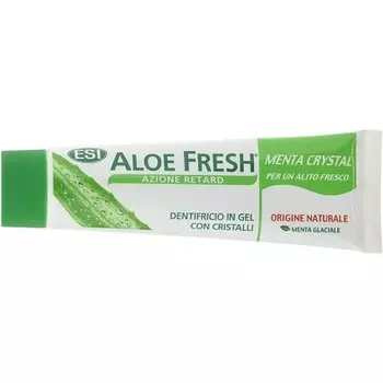 Зубная паста Crystal Mint Aloe Vera Gel с кристаллами для свежего дыхания Aloe Fresh