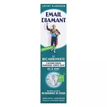 Зубная паста Diamant Aerosol Bicarbonate, обогащенная пищевой содой Email Diamant