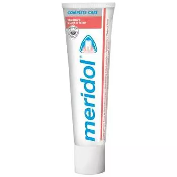 Зубная паста для чувствительных десен и зубов, 75 мл Meridol, Complete Care, GC Corporation