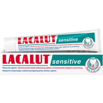 Зубная паста для чувствительных зубов, 75 мл Lacalut Sensitive