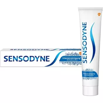 Зубная паста для интенсивной чистки с фтором 75мл, Sensodyne
