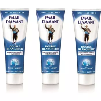 Зубная паста двойного отбеливания 75 мл, Email Diamant