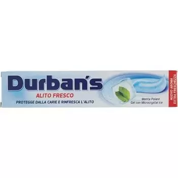 Зубная паста Fresh Breath Polar Mint Gel Activ 75 мл, Durban`S