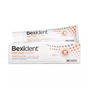 Зубная паста гель Bexident Encas Isdin, 75 ml