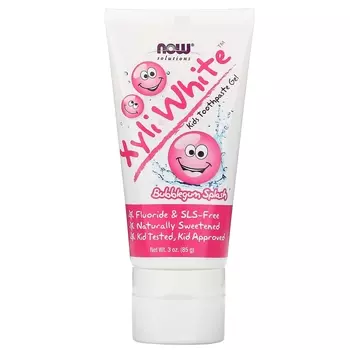 Зубная паста-гель Now Foods Solutions XyliWhite Kids Bubblegum Splash
