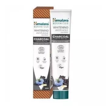 Зубная паста Himalaya Botanique Charcoal+ с маслом черного тмина