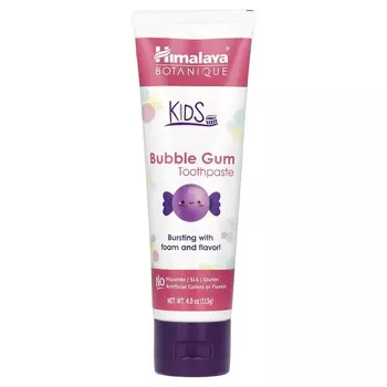 Зубная паста Himalaya Botanique Kids Bubble Gum, 113 г