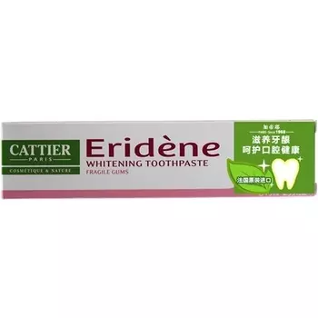 Зубная паста «Эридён Хрупкие Десны» 75мл, Cattier