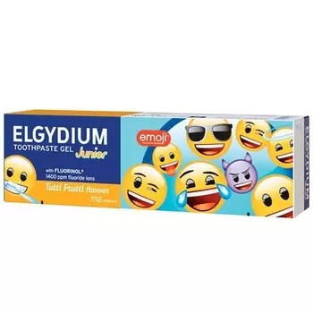 Зубная паста Junior Emoji Tutti Frutti - 50 мл Elgydium
