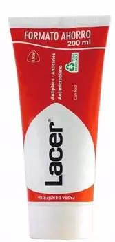 Зубная паста Lacer Anti-plaque с фтором 200 мл
