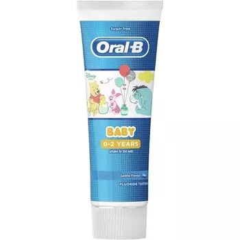 Зубная паста Oral-B Baby 02 лет, подходит для первых зубов, 75 мл