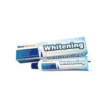 Зубная паста отбеливающая Rebi-Dental Whitening, 100 г, Mattes
