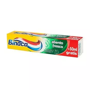 Зубная паста Pasta de Dientes Aliento Fresco Binaca, 125 ml