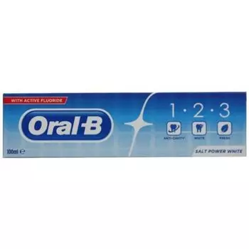 Зубная паста Pasta de Dientes Salt Power White Oral-B, 100 ml