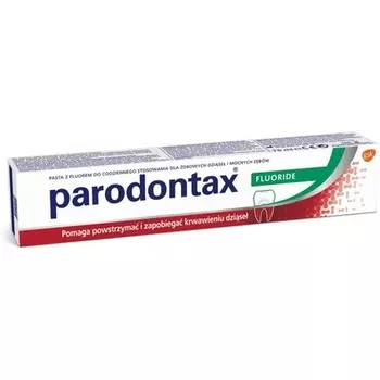 Зубная паста с фтором, 75 мл, сильная мята, Parodontax