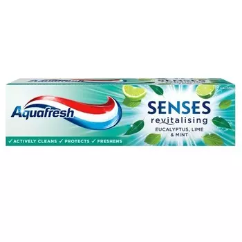 Зубная паста Senses Revitalizing Eucalyptus 75 мл Aquafresh
