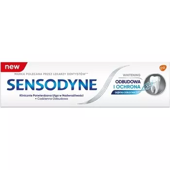 Зубная паста Sensodyerte и защита от отбеливания, 75 мл, Sensodyne
