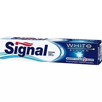 Зубная паста Signal White System 75мл, Besuche Den Signal