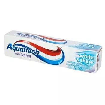 Зубная паста Whitening White And Shine, 100 мл Aquafresh, GSK