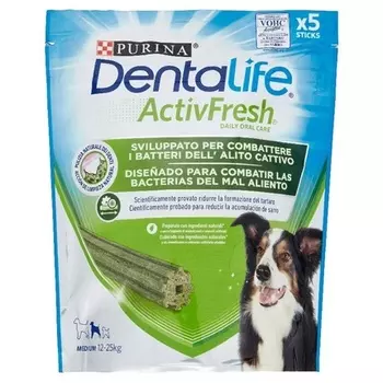 Зубная щетка ActivFresh среднего размера DentaLife