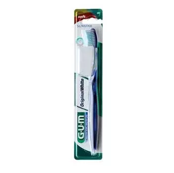Зубная щетка, мягкая, 1 шт. Sunstar Gum Original White
