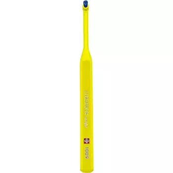 Зубная щетка с одним пучком Cs 1009 — уход за брекетами, имплантатами и мостами — случайный цвет, Curaprox