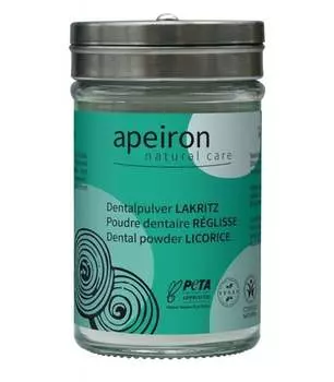 Зубной порошок для чистки зубов, ЛИКР, Cosmos Natural, Веган, 40 г Apeiron
