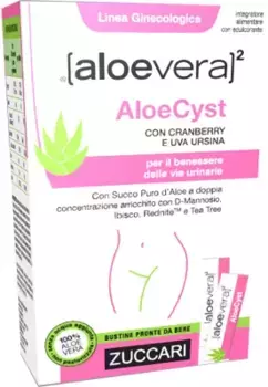 Zuccari AloeVera 2 AloeCyst 15 Stick Оздоровительная добавка для мочевыводящих путей Aloevera2