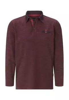 ZUPATERRI рубашка-поло с длинными рукавами BABISTA, темно-красный