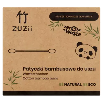 Zuzii Bamboo бамбуковые ватные палочки, 100 шт/1 упаковка