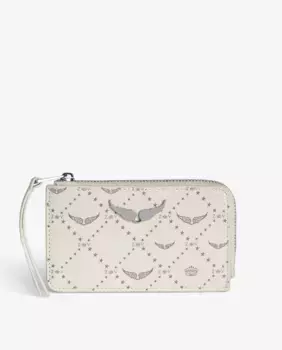 ZV Держатель карты для женщин с покрытием Zadig & Voltaire, белый