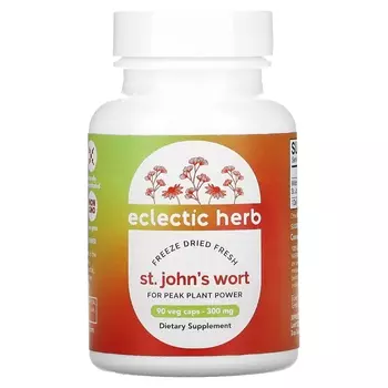 Зверобой Eclectic Institute, 90 капсул