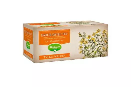 Зверобой Фикс, травы для настоя в пакетиках, 30 пакетиков Herbapol