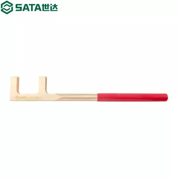 Звезда SATA 31192, бериллиевая бронза, взрывозащищенный ключ с квадратной головкой F, 50x400 мм