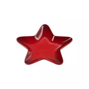 Звездчатая тарелка Le Creuset, гранат